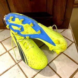 Green PUMA Ultra Pro FG/AG Soccer Cleats
